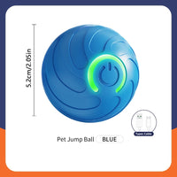 Smart Dog Toy Ball Electronic Interactive Pet Toy Moving Ball USB Automatic Moving Bouncing for Puppy Birthday Gift Cat Products